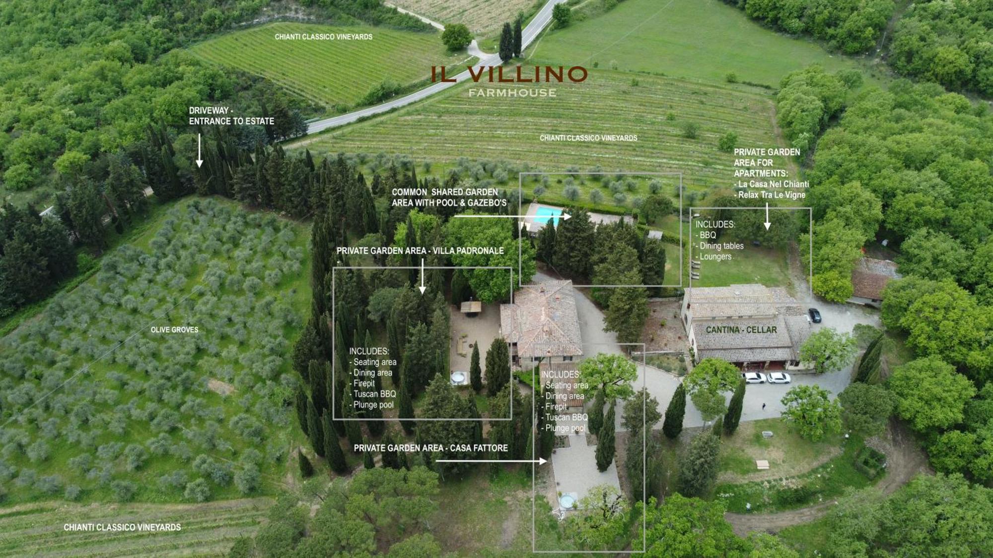 Il Villino Farmhouse Castellina in Chianti Zewnętrze zdjęcie