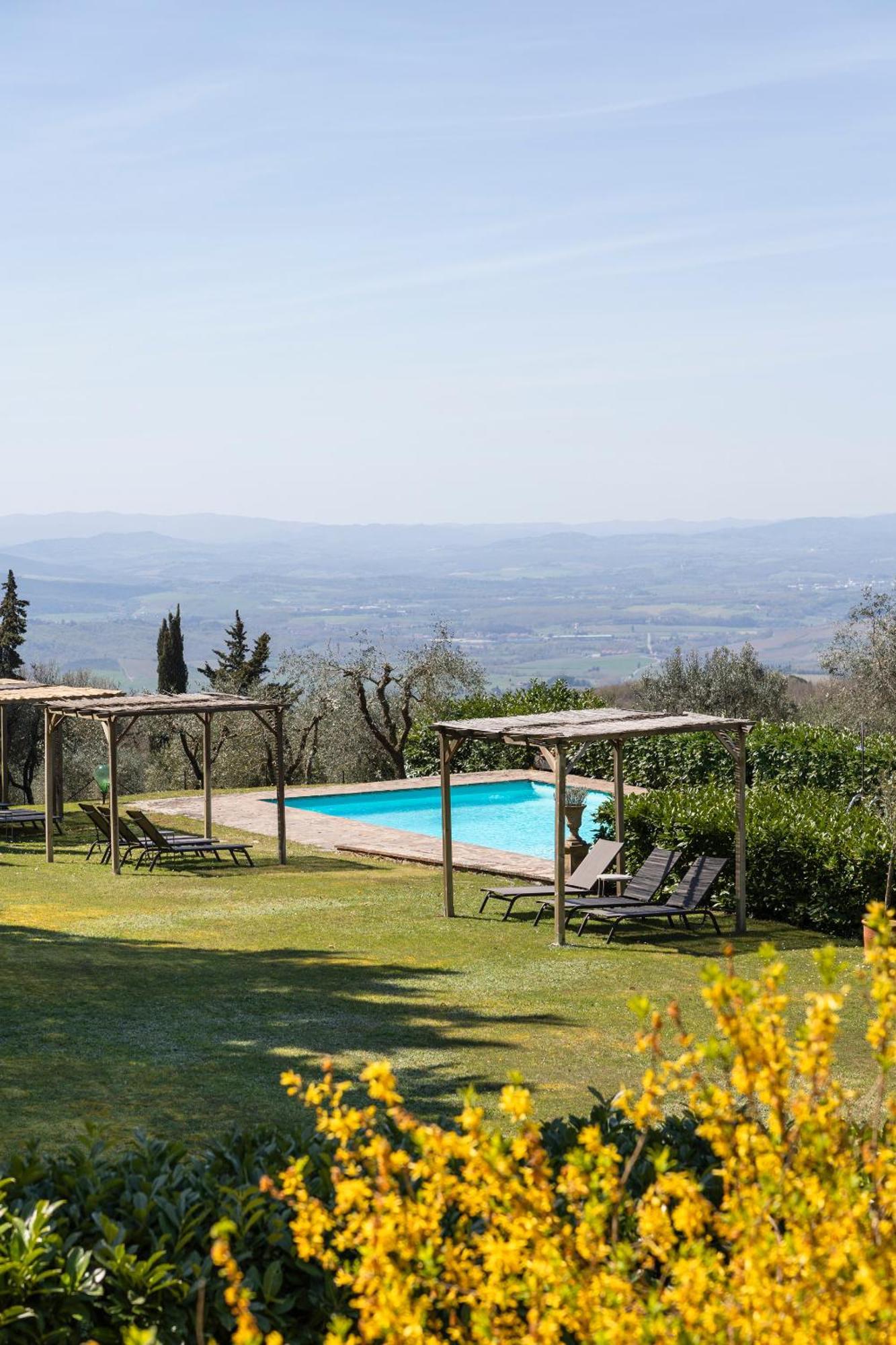 Il Villino Farmhouse Castellina in Chianti Zewnętrze zdjęcie